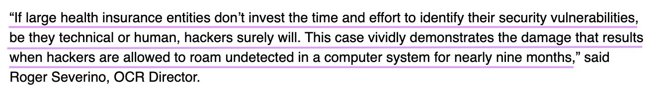 screenshot of case documents